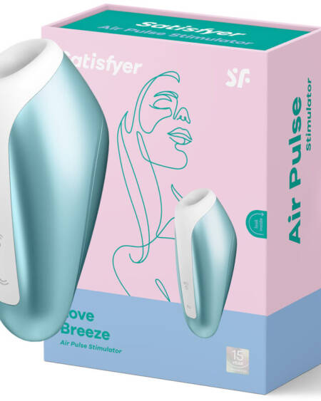 SATISFYER - LOVE BREEZE SUCTIONER ICE BLUE