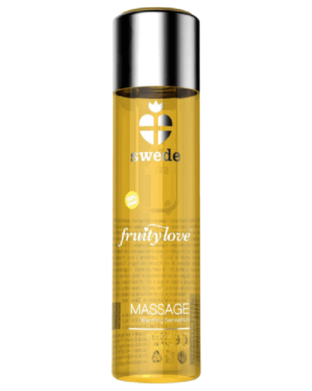 SWEDE - FRUITY LOVE WARMING EFFECT MASSAGE OIL TROPICAL FRUITY WITH HONEY 120 ML.