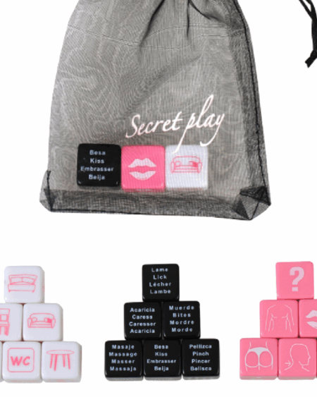 SECRETPLAY - GAME 3 DICE (ES/PT/EN/FR)