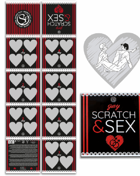 SECRETPLAY - SCRATCH  SEX GAY COUPLES GAME (ES/EN/FR/PT/DE)