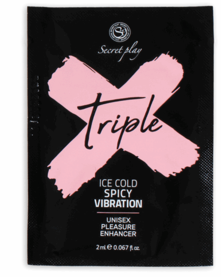 SECRETPLAY - SINGLE DOSE TRIPLE X PLEASURE INTENSIFIER