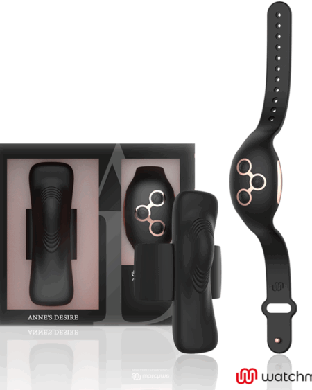 ANNES DESIRE - PANTY PLEASURE TECNOLOG A WATCHME BLACK/GOLD