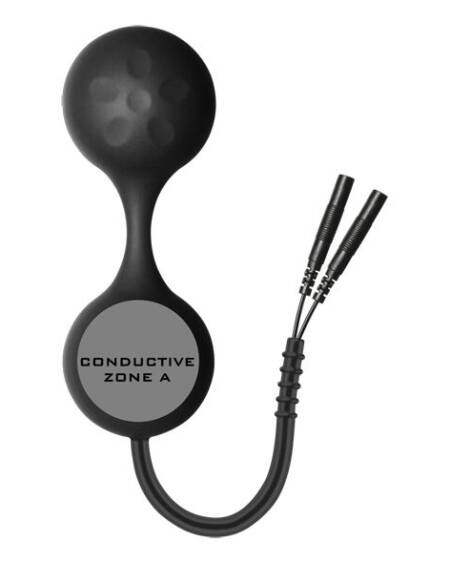 ELECTRASTIM - LULA SILICONE BLACK KEGEL EXCERSISOR