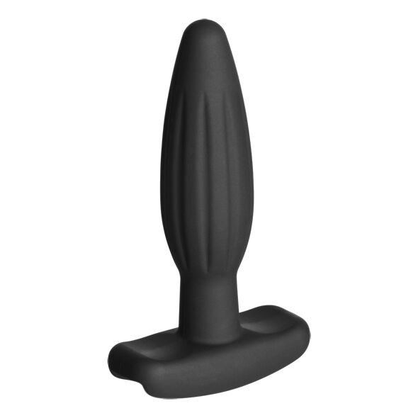 ELECTRASTIM - SILICONE BLACK ROCKER BUTT PLUG SMALL – Bild 3
