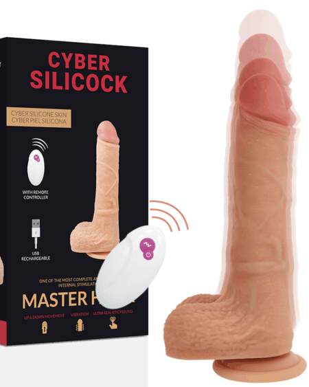 CYBER SILICOCK - REMOTE CONTROL REALISTIC MASTER HUCK 20.9 CM -O- 4 CM