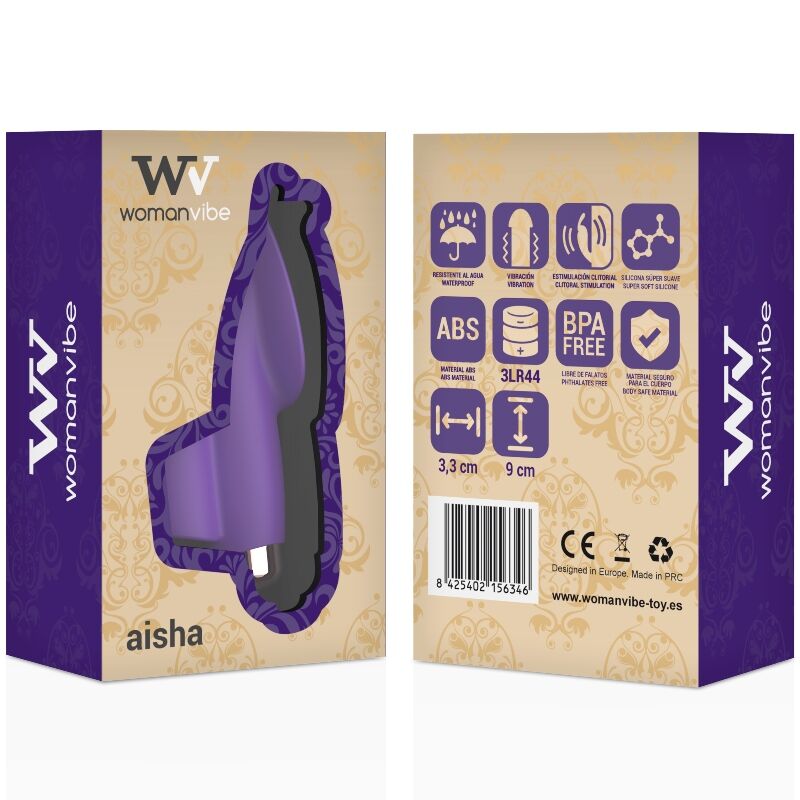 WOMANVIBE - AISHA SILICONE STIMULATOR FINGER - Image 2