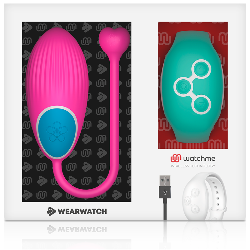 WEARWATCH - WATCHME TECHNOLOGY REMOTE CONTROL EGG FUCHSIA / SEAWATER – Bild 5